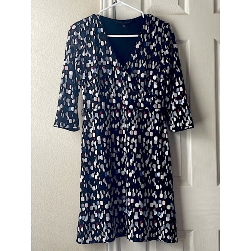 White House Black Market NWOT Retro Midi Dress - Black